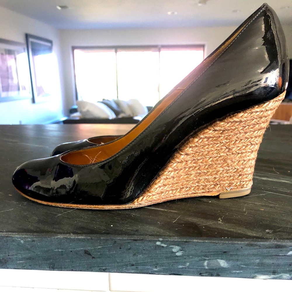 Lanvin espadrilles shoes- black